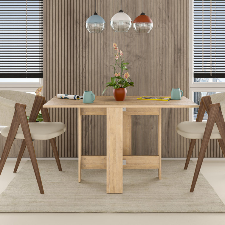 Alpen Home Drop Leaf Trestle Dining Table Wayfair.co.uk